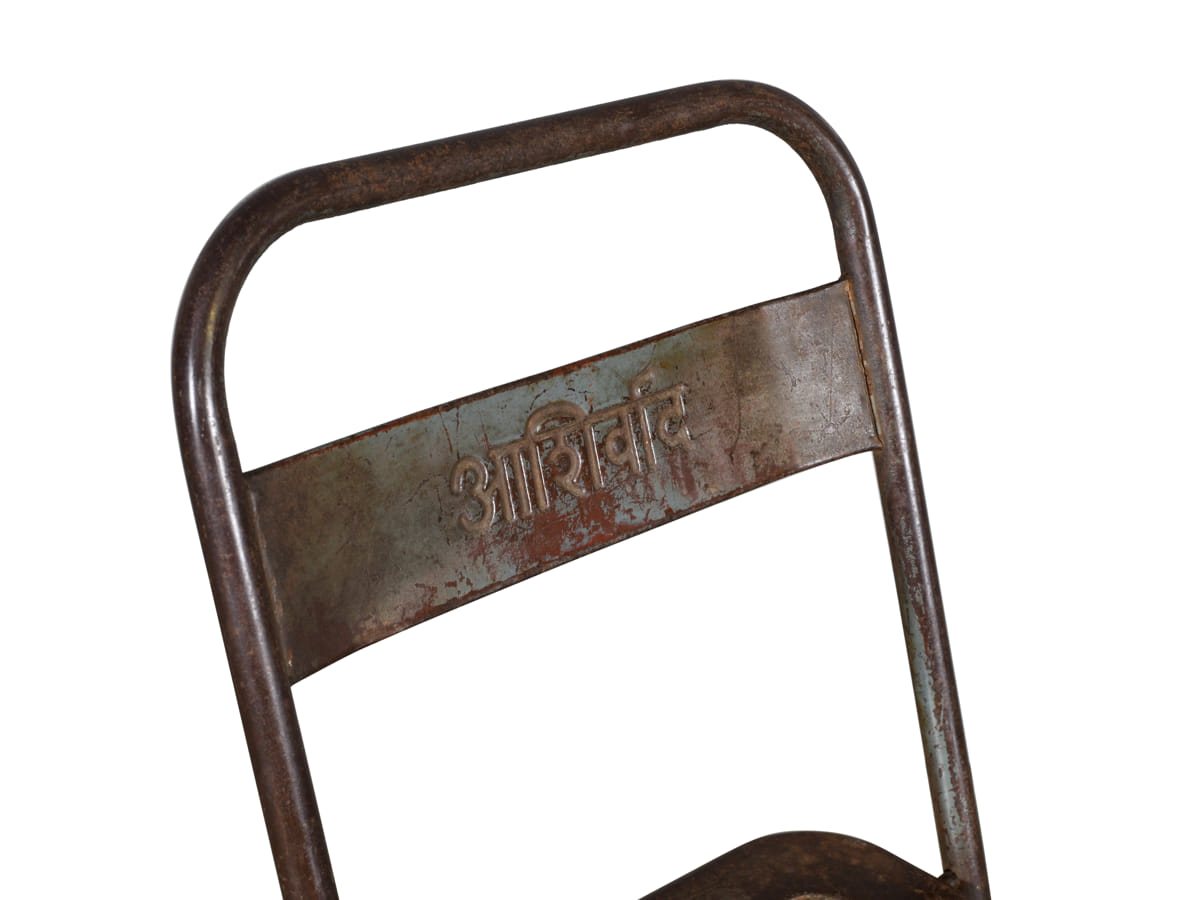 Vintage-Klappstuhl aus Stahl